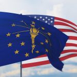 flag of Indiana State